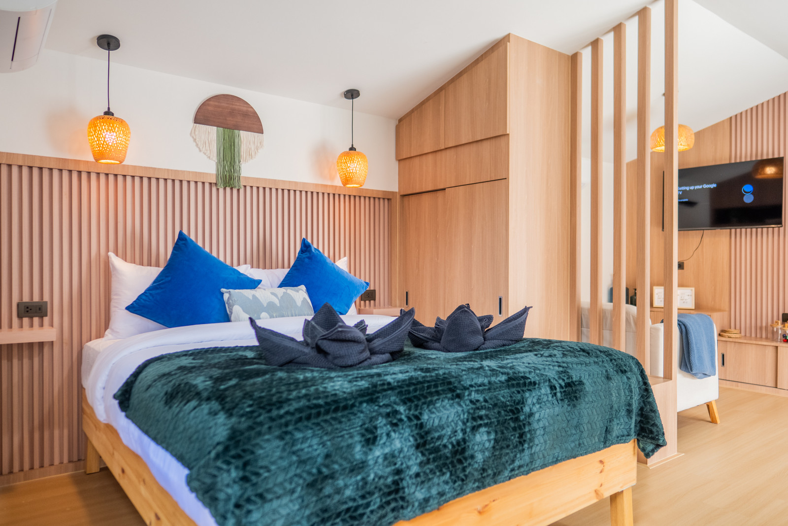 Open-plan studio interior at Beausoleil Koh Samui